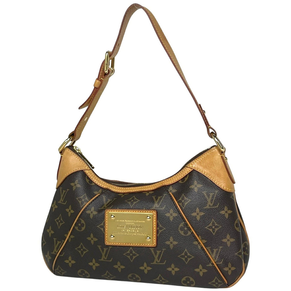 Louis Vuitton Thames Shoulder Bag Monogram Brown